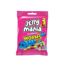 Jelly Mania Worms 100 g Jake | Distribución Mayorista