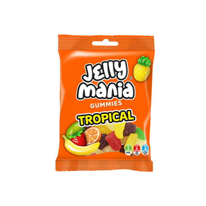 Jelly Mania Tropical 100 g Jake | Distribución Mayorista