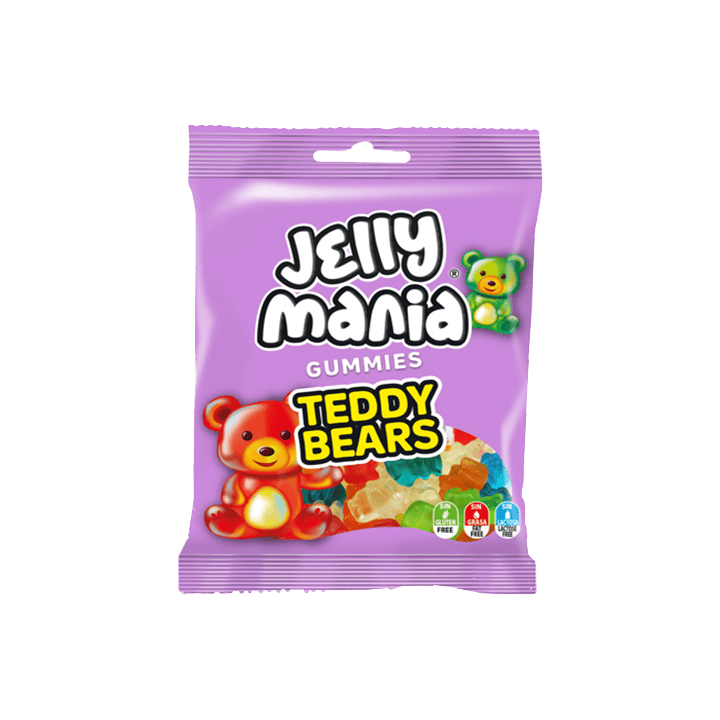 Jelly Mania Teddy Bears Halal 100 g Jake | Distribución Mayorista