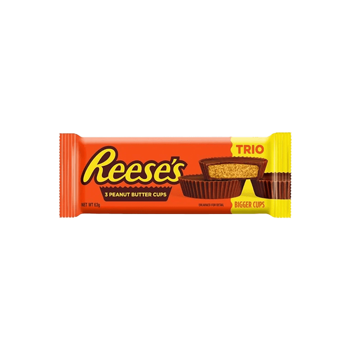 Reese's 3 unidades Crema de cacahuete 63 g | Distribución Mayorista