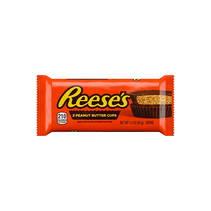 Reese's 2 Peanut Butter Cups 42 g | Distribución Mayorista