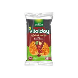 Vitalday Crunch Pesto Rosso 93 g Gullón | Distribucion Mayorista