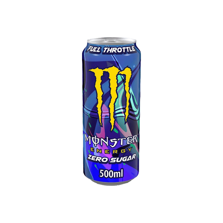 Monster Full Throttle Zero Azúcar 500ml - Distribución Mayorista