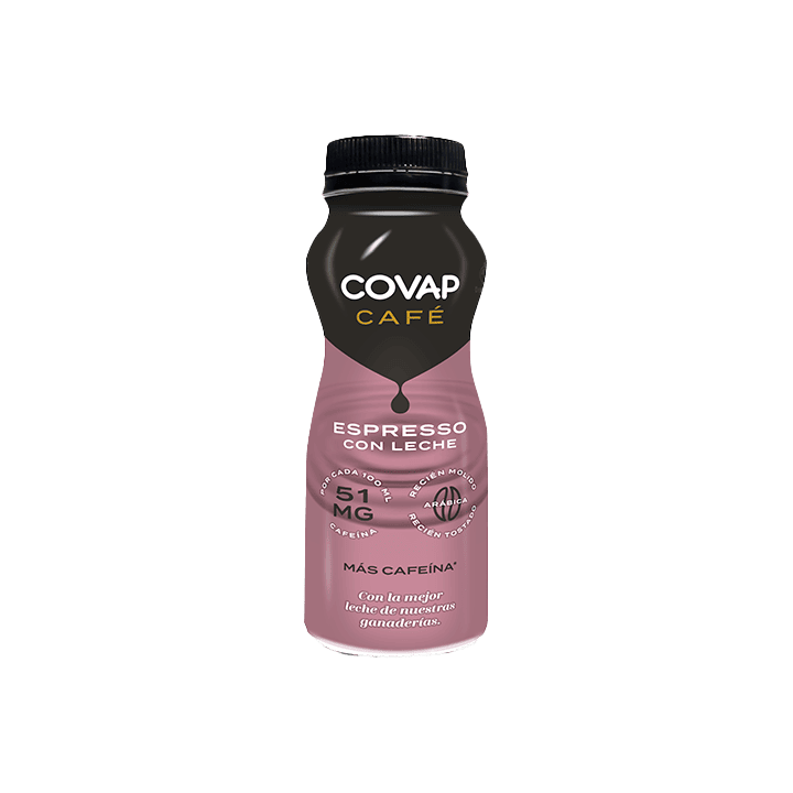 Covap Café Espresso con Leche 225 ml Covap | Distribución Mayorista