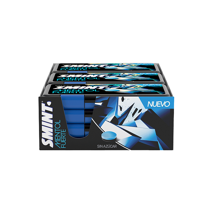 Smint Mentol Fuerte 21 g | Distribucion Mayorista