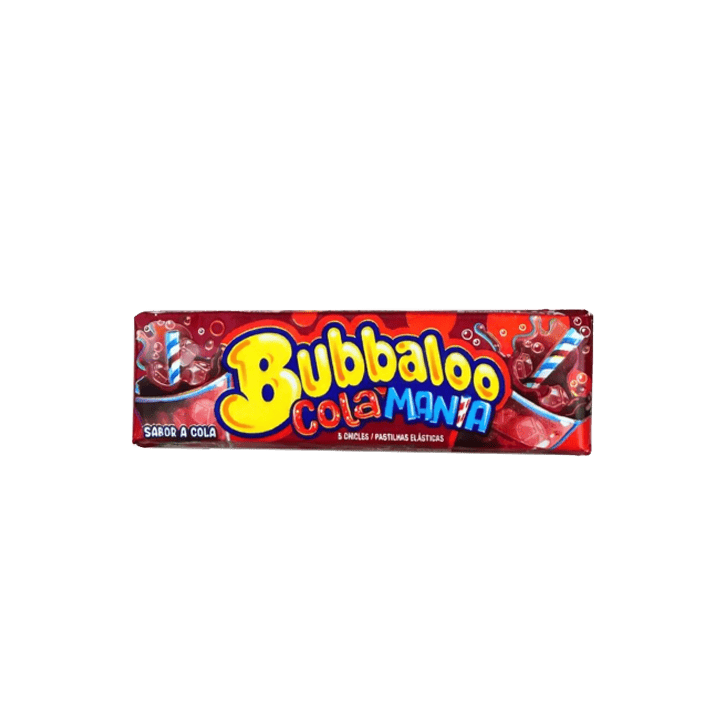 Chicles Bubbaloo Cola 38g-Distribución Mayorista