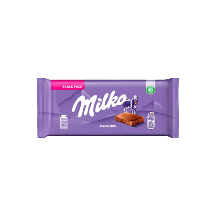 Alpine Milk Importazione 45 g Milka | Distribucion Mayorista