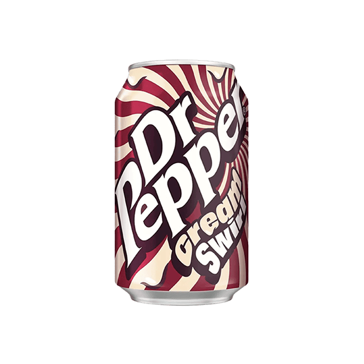 Dr Pepper Cream Swirl 330 ml | Distribucion Mayorista