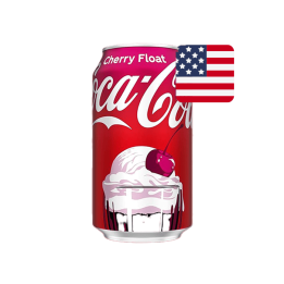 Coca Cola Cherry Float 355 ml | Distribucion Mayorista