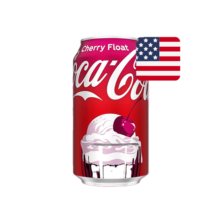 Coca Cola Cherry Float 355 ml | Distribucion Mayorista
