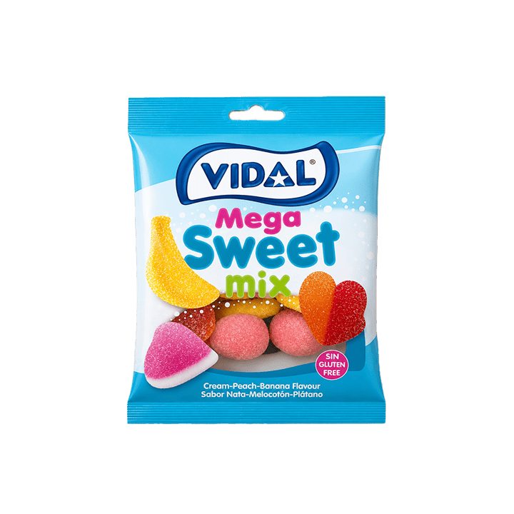 Megasurtido Sugar 90g Vidal | Distribución Mayorista