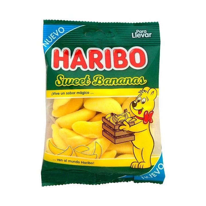 Sweet Bananas 90 g Haribo | Distribucion Mayorista