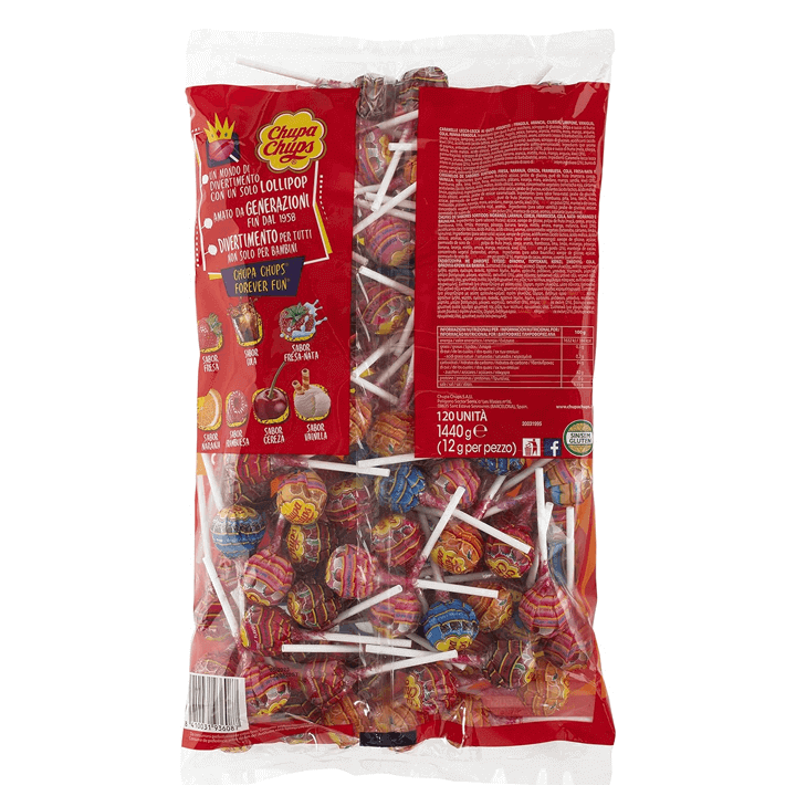 Chupa Chups 120 stuks