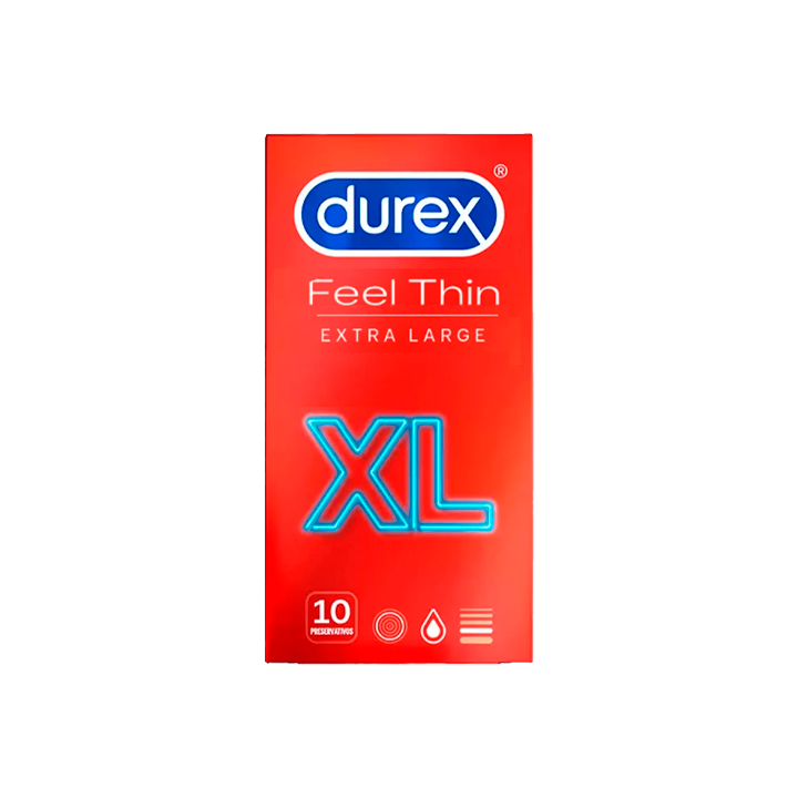 Durex Feel Thin XL 10 uds - Distribución Mayorista