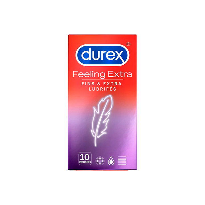 Durex Feeling Extra 10 uds - Distribución Mayorista