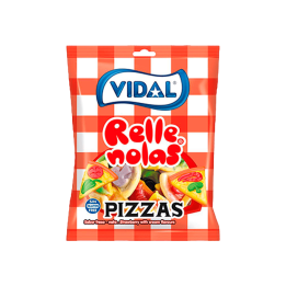 Caramelle gommose Rellenolas Pizza 90 g Vidal | Distribución Mayorista