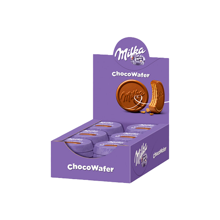Milka Choco Wafer Koek 30 g | Distribución Mayorista