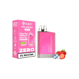 Balmy Go Crystal Fresa Sin Nicotina - Distribución Mayorista