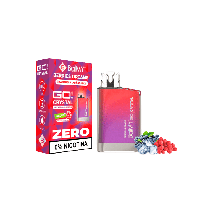 Balmy Go Crystal Berries Dreams Zonder Nicotine | Distribución Mayorista