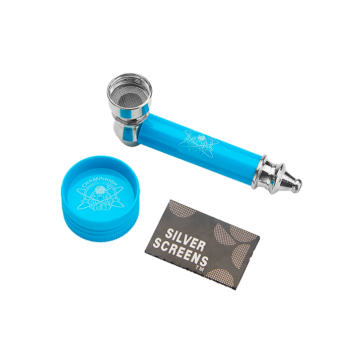 Champ High Mini Metalen Pijp + Mini Grinder | Distribución Mayorista