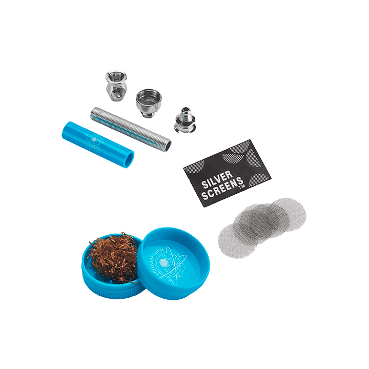 Pipa Mini Metal Champ High + Mini Grinder | Distribución Mayorista