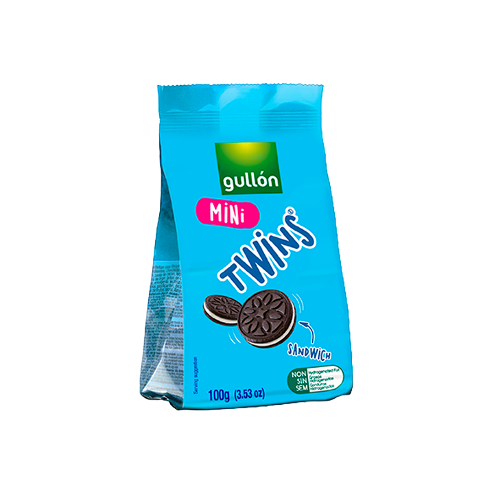Mini Twins Blanco 100g Gullon-Distribución Mayorista