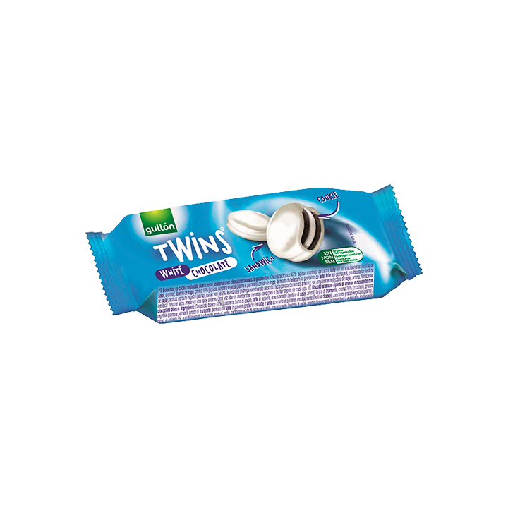 Twins Cioccolato Bianco 42 g Gullón | Distribución Mayorista