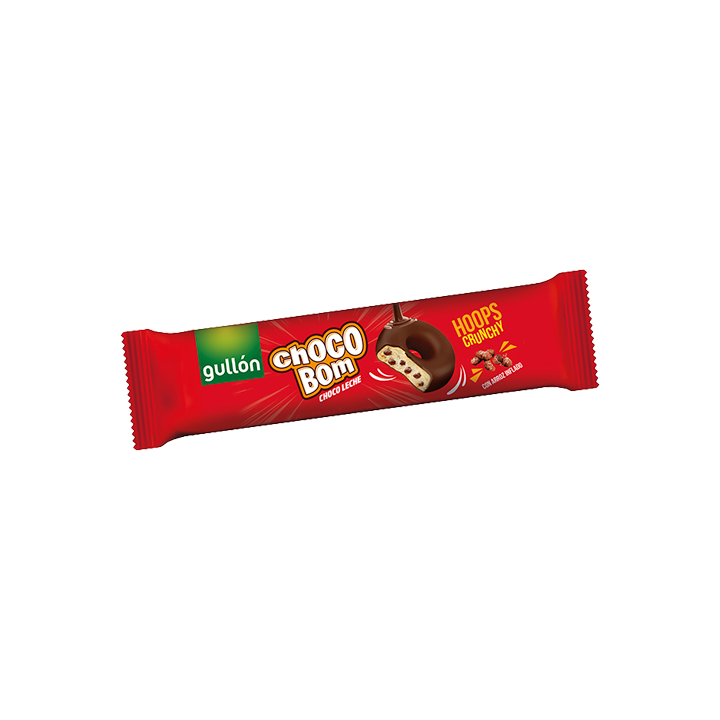 Chocobom Hoops 128g Gullón - Distribución Mayorista