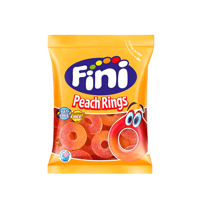 Peach Rings 90 g Fini Halal | Distribución Mayorista