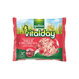 Vitalday Havermout & Rijstwafels met Yoghurt en Framboos 112,8 g | Distribución Mayorista