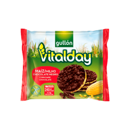Tortitas de Maíz con Chocolate Vitalday 100g - Distribución Mayorista