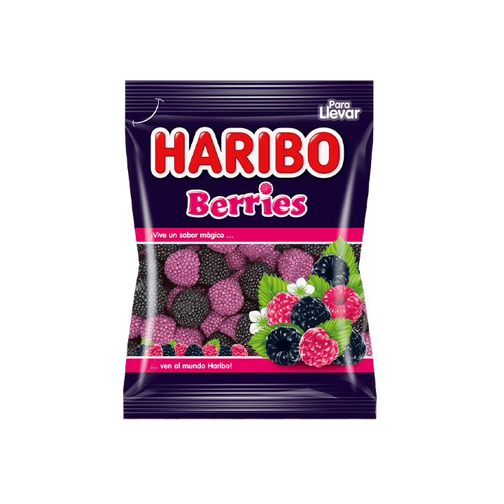 Berries 100g Haribo-Distribución Mayorista
