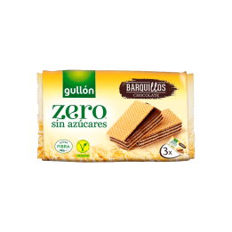 Barquillos de Chocolate Gullon ZERO S/A 70g-Distribución Mayorista