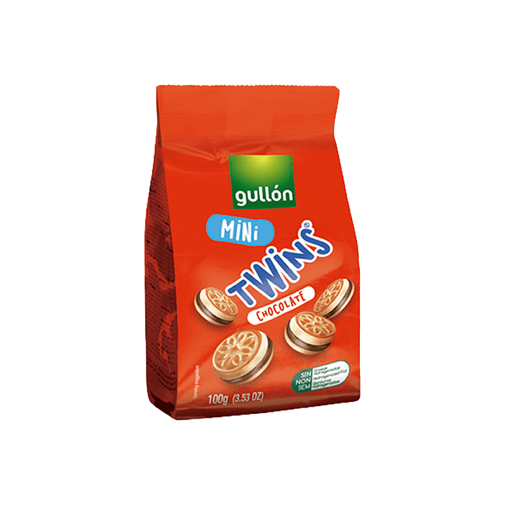 Mini Twins Chocolate 100g Gullon-Distribución Mayorista