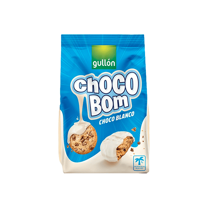 Choco Bom Wit 100g Gullón | Distribución Mayorista