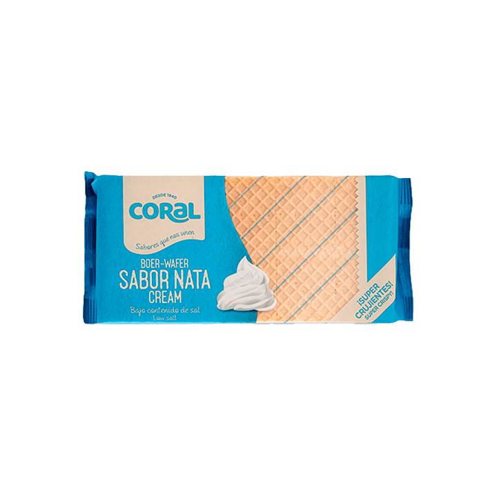 Boer-Wafer Nata 200g Coral - Distribución Mayorista