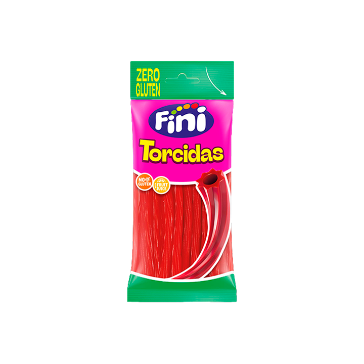 Torcida Fresa Zero Gluten 75g Fini - Distribución Mayorista