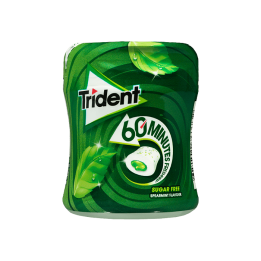 Trident 60 Minuten Munt 68,2 g | Distribucion Mayorista