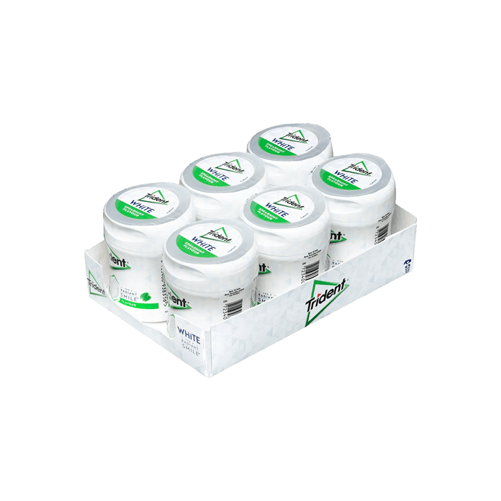 Trident White 68g - Distribución Mayorista