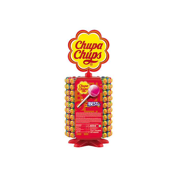 Chupa Chups The Best Of 200 uds - Distribución Mayorista