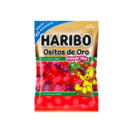 Ositos Fresas Mix 100g Haribo-Distribución Mayorista