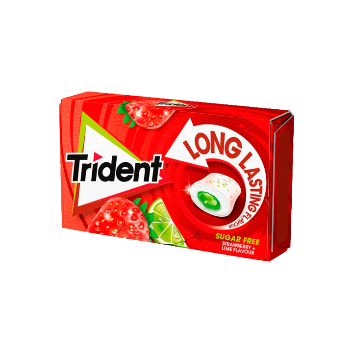 Trident Max Splash Strawberry Lime 22 g Mondelez | Distribucion Mayorista