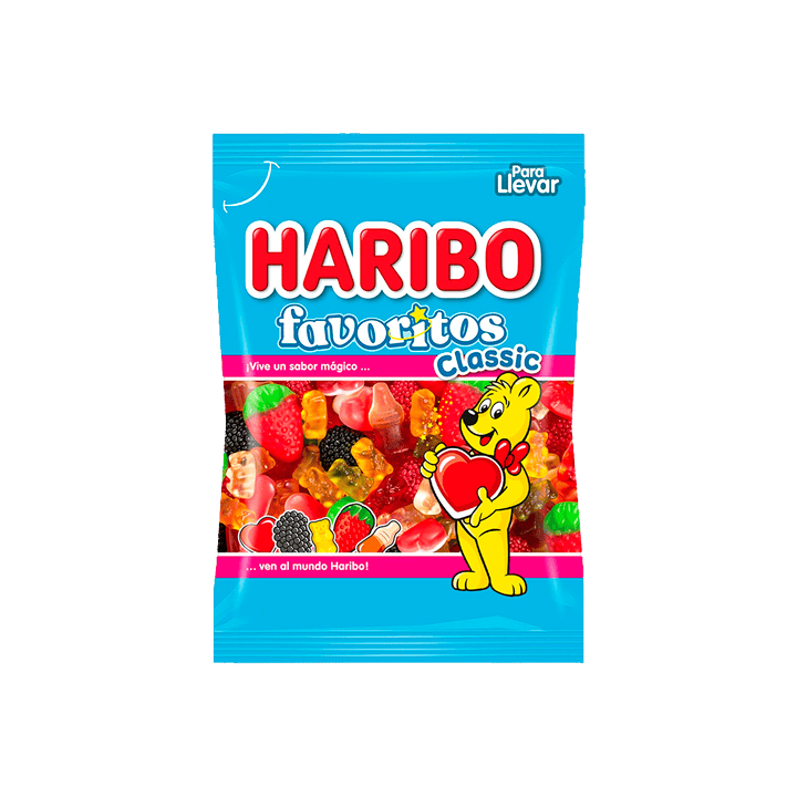 Favoritos Classic 90g Haribo - Distribución Mayorista