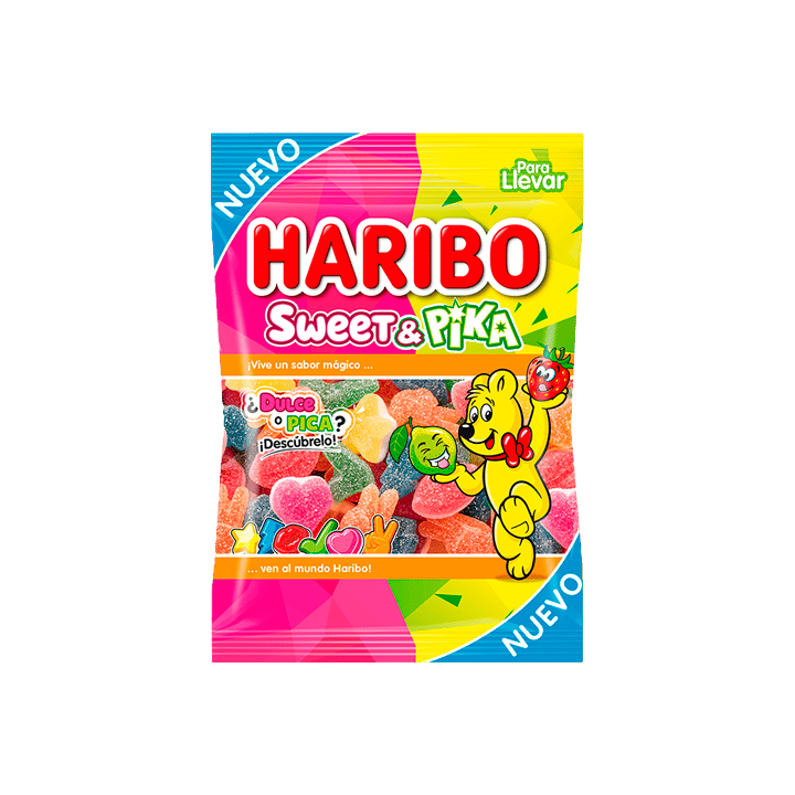 Haribo Sweet & Pika 100g-Distribución Mayorista