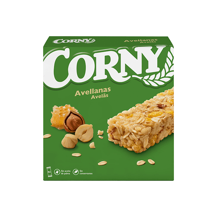 Barretta Corny Nocciole 25 g | Distribución Mayorista