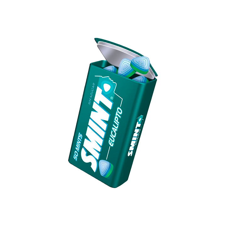 Smint Tin Eucalipto 12uds-Distribución Mayorista