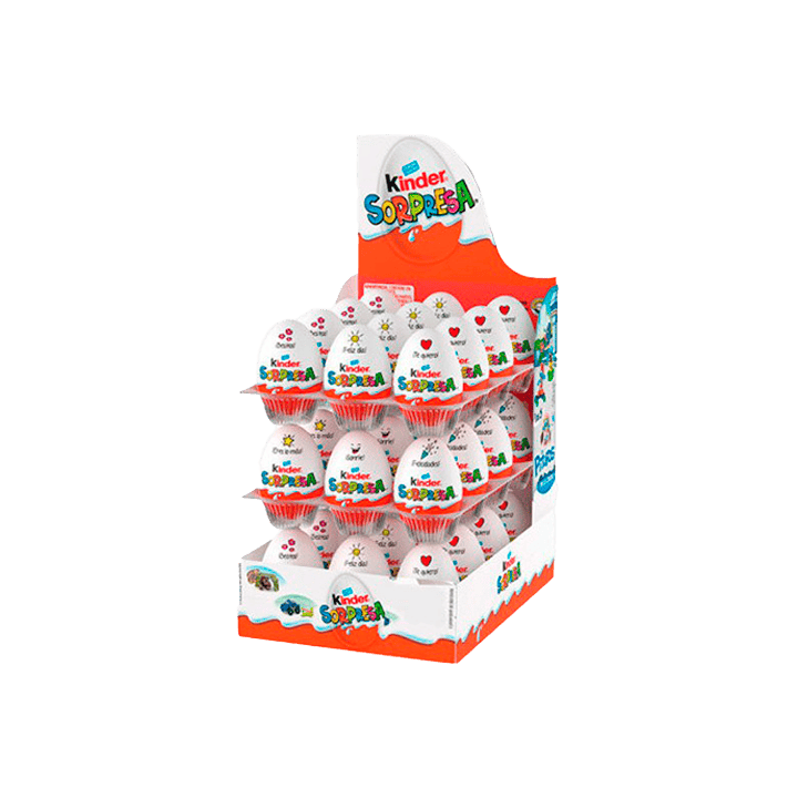 Ovetto Kinder Surprise 20g | Distribución Mayorista