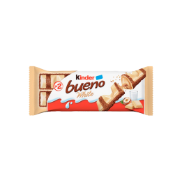 Kinder Bueno Blanco 39g-Distribución Mayorista