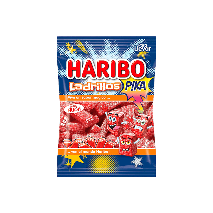Ladrillos Pica 100g Haribo-Distribución Mayorista