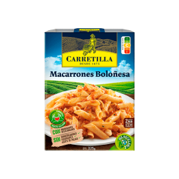 Macarrones Boloñesa 325g Carretilla-Distribución Mayorista